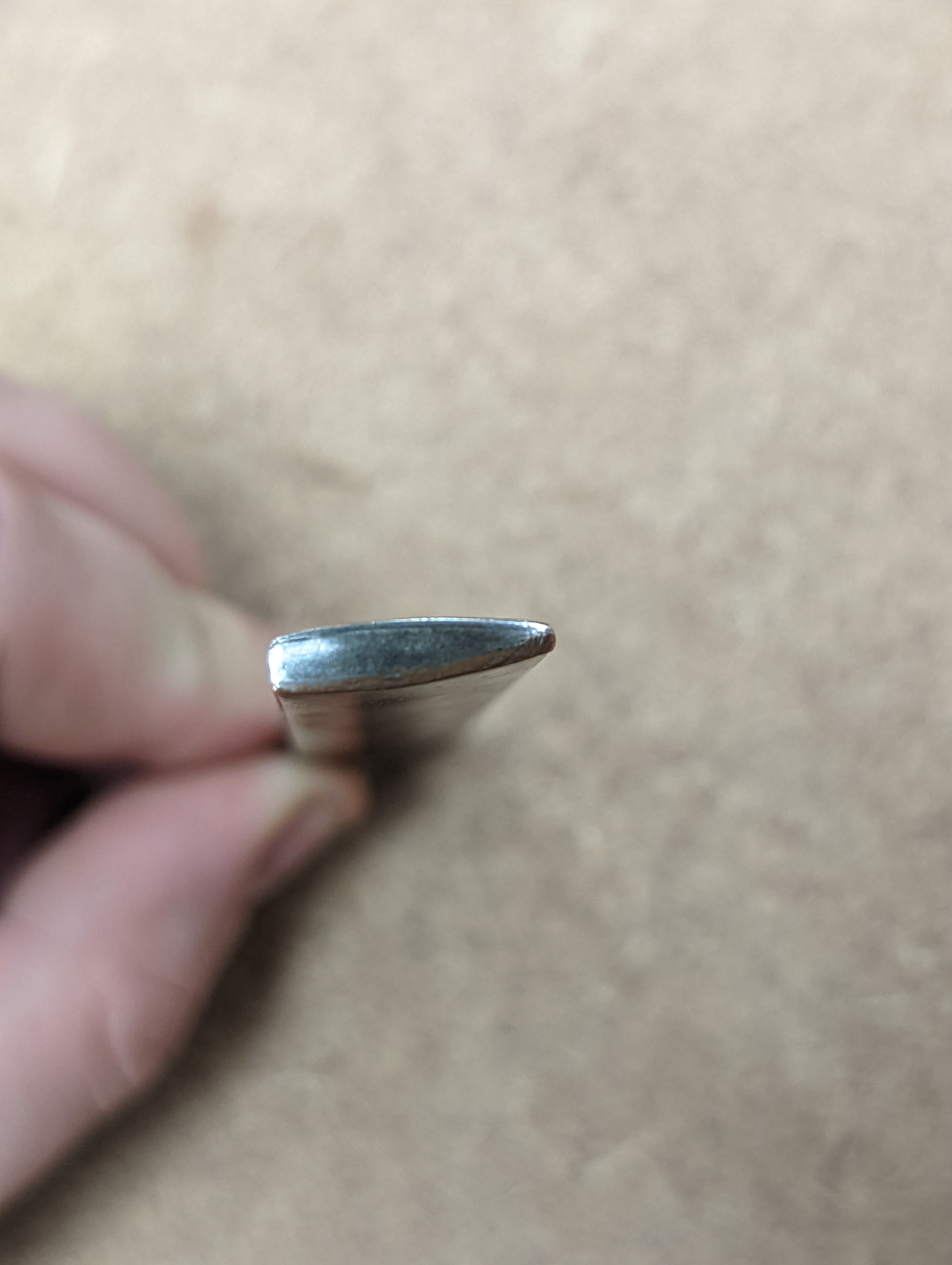 A Japanese mixed metal ‘dragon’ kozuka handle, 19th century, boxed